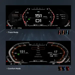 Autonavigacio.hu – 12,3 hüvelykes digitális virtuális FIS LCD pilótafülke a BMW F10 F18 F18 F06 F12 F13 F01 F02 F03 F25 F26 F15 F16 – kép 20