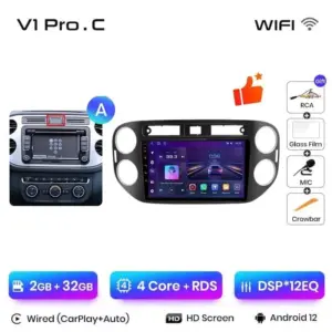 Autonavigacio.hu – Rádió navigáció VW Volkswagen Tiguan 2006 - 2016 Carplay Android Auto – kép 21