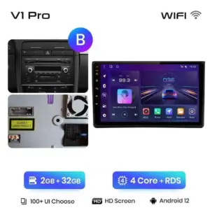 Autonavigacio.hu – Rádió navigáció Audi A4 B6 B7 2000 - 2009 Carplay Android Auto – kép 21