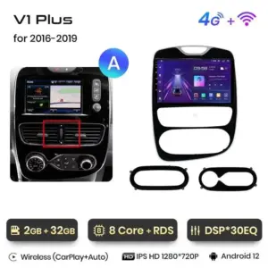 Autonavigacio.hu – Rádió navigáció Renault CLIO 4 2016 - 2019 Carplay Android Auto – kép 21