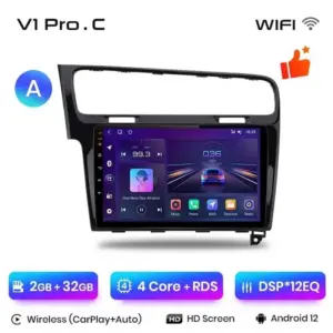 Autonavigacio.hu – Rádió navigáció Volkswagen VW Golf 7 2013 - 2017 Carplay Android Auto – kép 21