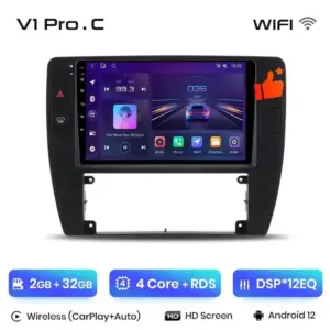 Autonavigacio.hu – Navigációs Radio Passat B5 2000-2005 Android Auto Carplay – kép 21