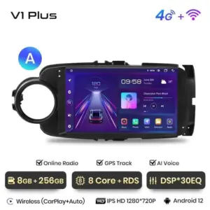 Autonavigacio.hu – Navigációs rádió Toyota Yaris 2012-2017 Android Auto Carplay – kép 21