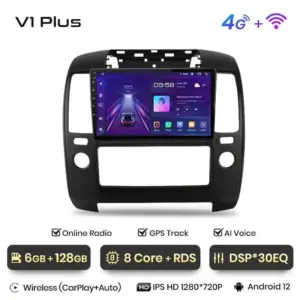 Autonavigacio.hu – Navigációs rádió Nissan Navara 2006-2012 Android Auto Carplay – kép 21