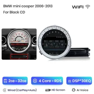 Autonavigacio.hu – Rádió navigáció BMW Mini Cooper R56 R60, 2007-2013, Carplay Android Auto – kép 21