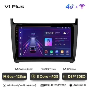 Autonavigacio.hu – Rádió navigáció VW Volkswagen Polo 5 2008-2020 Android Auto Carplay – kép 21