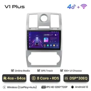 Autonavigacio.hu – Rádió navigáció Chrysler 300C Aspen 2004 - 2008 Android Auto Carplay – kép 22