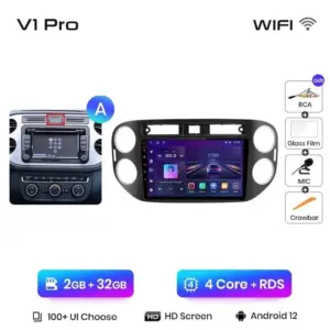 Autonavigacio.hu – Rádió navigáció VW Volkswagen Tiguan 2006 - 2016 Carplay Android Auto – kép 22