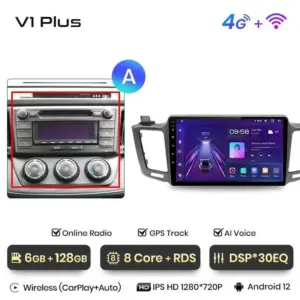 Autonavigacio.hu – Rádió navigáció Toyota RAV 4 2012 - 2018 - CARPLAY Android Auto – kép 22