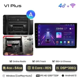 Autonavigacio.hu – Rádió navigáció Audi A4 B6 B7 2000 - 2009 Carplay Android Auto – kép 22