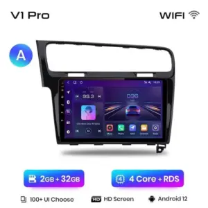 Autonavigacio.hu – Rádió navigáció Volkswagen VW Golf 7 2013 - 2017 Carplay Android Auto – kép 22