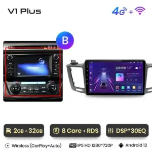 Autonavigacio.hu – Rádió navigáció Toyota RAV 4 2012 - 2018 - CARPLAY Android Auto – kép 23