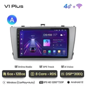 Autonavigacio.hu – Rádió navigáció Toyota Avensis T27 2008 - 2015 Carplay Android Auto – kép 23