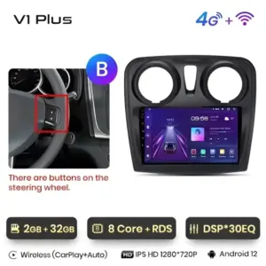 Autonavigacio.hu – Rádió navigáció Renault Logan 2 Sandero 2014-2019 Android Auto Carplay – kép 24