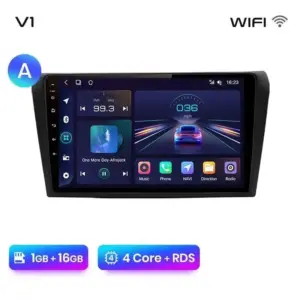 Autonavigacio.hu – Rádió navigáció Mazda 3 BK 2004-2013 Carplay Android Auto – kép 24