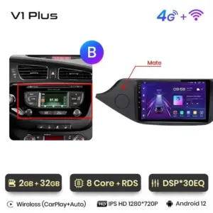 Autonavigacio.hu – Rádió navigáció Kia Ceed 2012 - 2018 Carplay Android Auto – kép 25