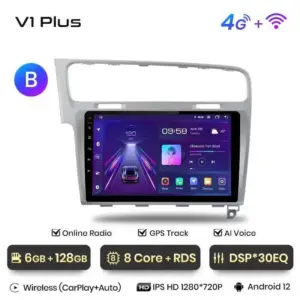 Autonavigacio.hu – Rádió navigáció Volkswagen VW Golf 7 2013 - 2017 Carplay Android Auto – kép 25