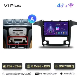 Autonavigacio.hu – Rádió navigáció Ford S-Max 2007-2015 Android Auto Carplay – kép 25