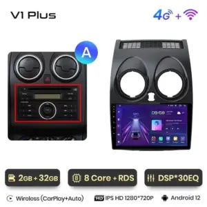 Autonavigacio.hu – Rádió navigáció Nissan Qashqai J10 2006 - 2013 Android Auto Carplay – kép 26