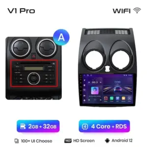 Autonavigacio.hu – Rádió navigáció Nissan Qashqai J10 2006 - 2013 Android Auto Carplay – kép 27