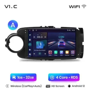 Autonavigacio.hu – Navigációs rádió Toyota Yaris 2012-2017 Android Auto Carplay – kép 27