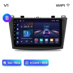 Autonavigacio.hu – Rádió navigáció Mazda 3 BK 2004-2013 Carplay Android Auto – kép 27