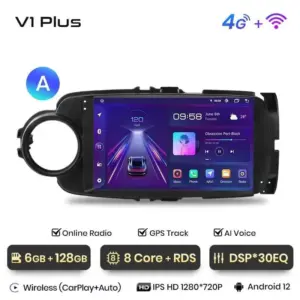 Autonavigacio.hu – Navigációs rádió Toyota Yaris 2012-2017 Android Auto Carplay – kép 28