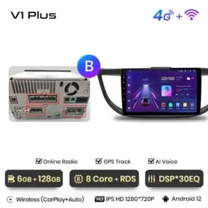 Autonavigacio.hu – Rádió navigáció Honda CRV CR-V 2012-2016 Android Auto Carplay – kép 28