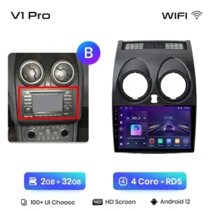 Autonavigacio.hu – Rádió navigáció Nissan Qashqai J10 2006 - 2013 Android Auto Carplay – kép 29