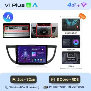 Autonavigacio.hu – Rádió navigáció Honda CRV CR-V 2012-2016 Android Auto Carplay – kép 34