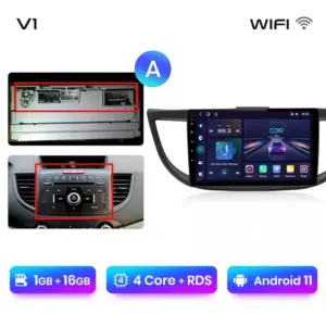 Autonavigacio.hu – Rádió navigáció Honda CRV CR-V 2012-2016 Android Auto Carplay – kép 35