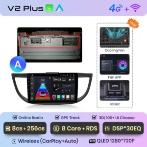 Autonavigacio.hu – Rádió navigáció Honda CRV CR-V 2012-2016 Android Auto Carplay – kép 41