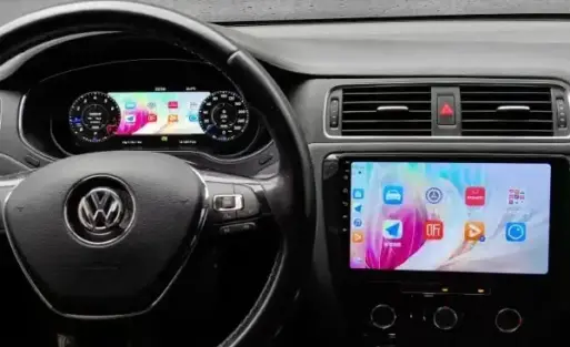 Autonavigacio.hu – 12,3 hüvelykes digitális virtuális pilótafülke FIS műszerfal a VW Scirocco, Jetta, Golf 6 és 7, Passat B8 B7 számára – ké